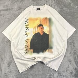 Vintage 90’s Sammy Kershaw Country Music Band T-shirt Size XXL